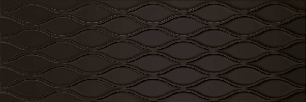 Декоративные элементы Sanchis Colours Chain Black, цвет чёрный, поверхность рельефная, прямоугольник, 400x1200
