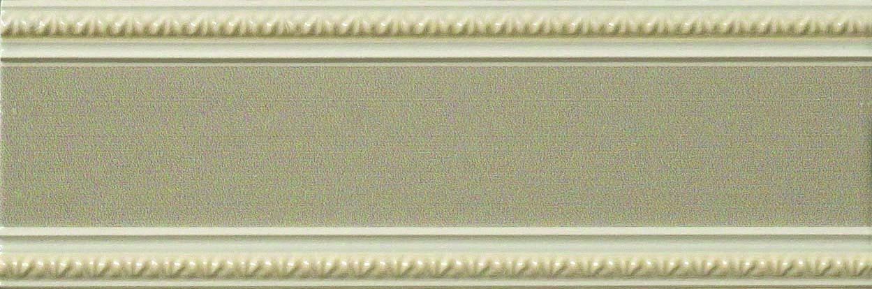 Бордюры Vallelunga Lirica Tortora Listello p170470, цвет серый, поверхность глянцевая, прямоугольник, 100x300