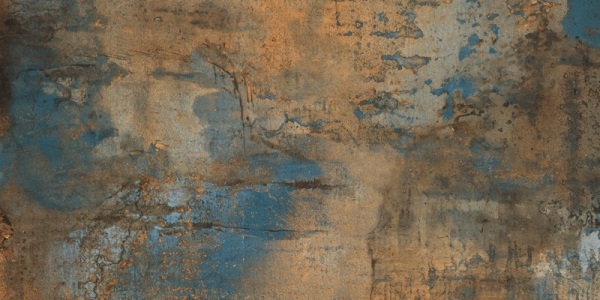 Керамогранит Marjan Tile Abstract Incanto Royal Blue, цвет коричневый синий, поверхность полированная, прямоугольник, 600x1200