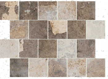 Мозаика Cir Havana Malecon Mosaico Spacco 1055134, цвет серый, поверхность матовая, прямоугольник, 300x400