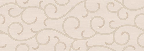 Керамическая плитка Керлайф Venice Ricciolo Crema, цвет бежевый, поверхность матовая, прямоугольник, 251x709