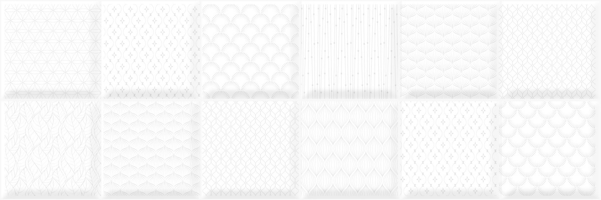 Керамическая плитка Керамин Скаген 7Д, цвет белый, поверхность глянцевая, прямоугольник, 300x900
