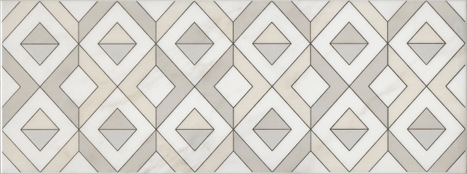 Декоративные элементы Kerama Marazzi Декор Сибелес OS\A19\15135, цвет бежевый, поверхность глянцевая, прямоугольник, 150x400