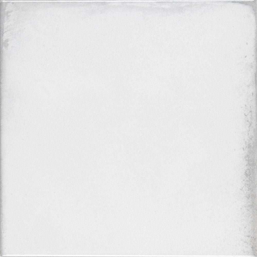Керамическая плитка CAS Mediterraneo Blanco, цвет белый, поверхность глянцевая, квадрат, 200x200