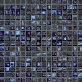Мозаика Kerion Mosaicos Fusion 70, цвет синий, поверхность полированная, прямоугольник, 316x361