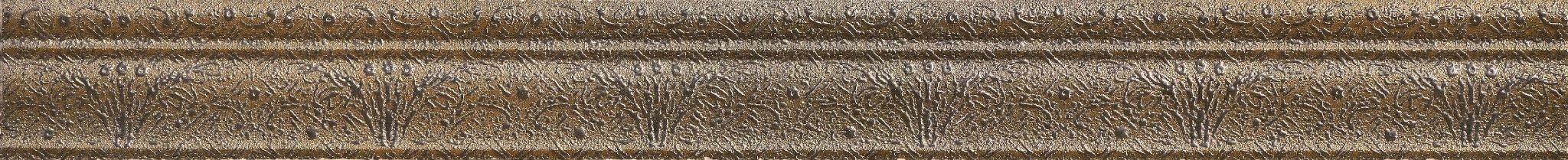 Бордюры Atlantic Tiles Lloyd Cenefa Taliesin Teak, цвет коричневый, поверхность матовая, прямоугольник, 50x450