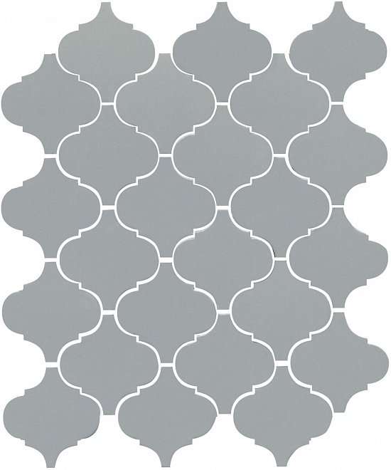 Керамическая плитка Kerama Marazzi Арабески глянцевый серый 65012, цвет серый, поверхность глянцевая, арабеска, 260x300