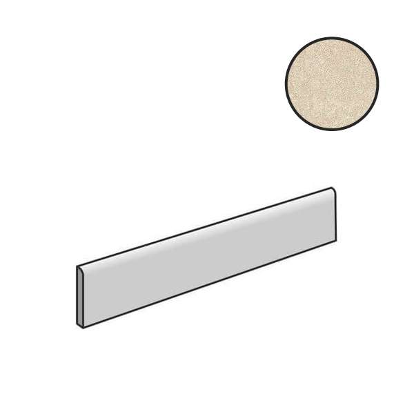 Бордюры Cerim Elemental Stone Cream Sandstone Nat 767187, цвет бежевый, поверхность натуральная, прямоугольник, 46x600