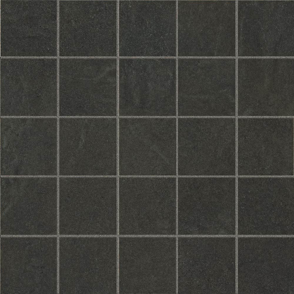 Мозаика Piemme Urban Mosaico Nero Nat/Ret 00313, цвет чёрный, поверхность матовая, квадрат, 300x300