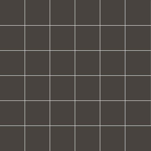 Мозаика Ce.Si Matt Fumo Rete 5x5, цвет серый, поверхность матовая, квадрат, 300x300