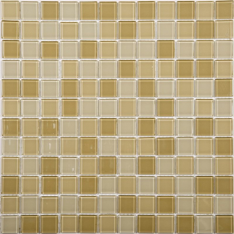 Мозаика NS Mosaic 823-026, цвет коричневый, поверхность глянцевая, квадрат, 318x318