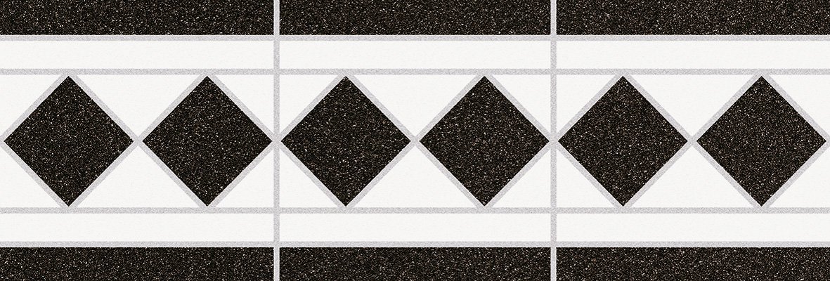 Бордюры Peronda 14683 C.HV-12, цвет чёрно-белый, поверхность матовая, прямоугольник, 110x330