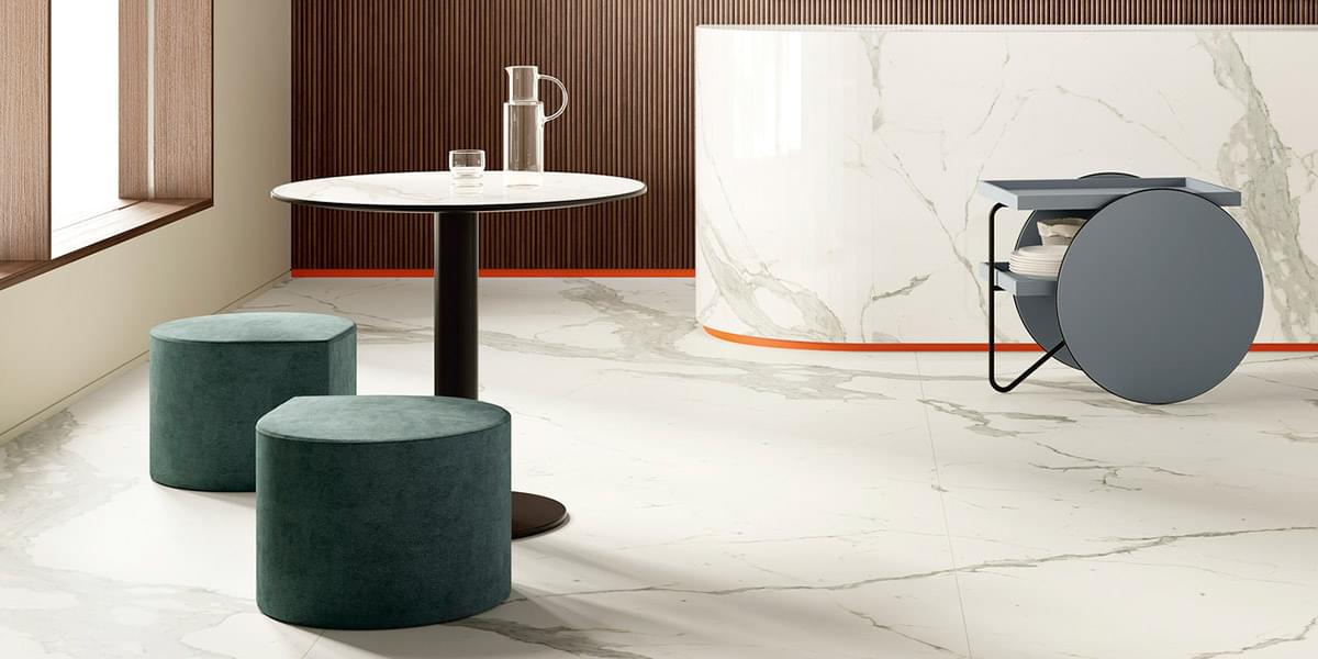 Плитка Graniti Fiandre Maximum Marmi, галерея фото в интерьерах