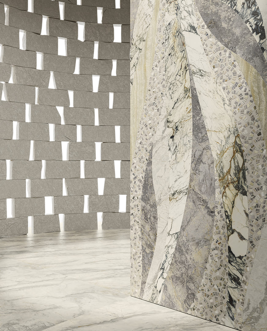 Плитка Del Conca Marble Edition, галерея фото в интерьерах