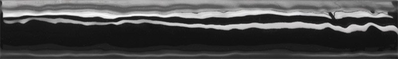 Бордюры Mainzu Torelo Vitta Negro, цвет чёрный, поверхность глянцевая, прямоугольник, 25x200
