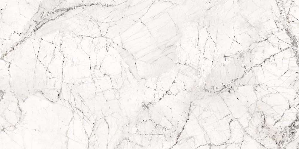Широкоформатный керамогранит Level Marmi Stuoiato Book Match B Blanc Du Blanc Lappato EK8W, цвет серый, поверхность лаппатированная, прямоугольник, 1620x3240