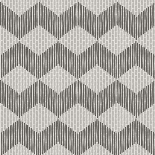 Керамогранит Mutina Tape Zigzag White Reta18, цвет белый, поверхность матовая рельефная, квадрат, 205x205
