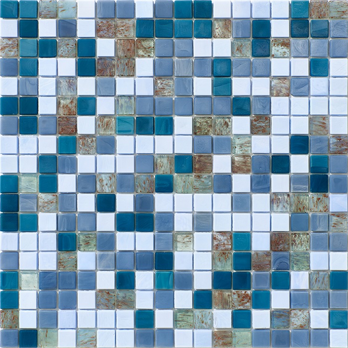 Мозаика L'Antic Colonial Water Nordic Supreme 100274402, цвет разноцветный, поверхность матовая, квадрат, 296x296