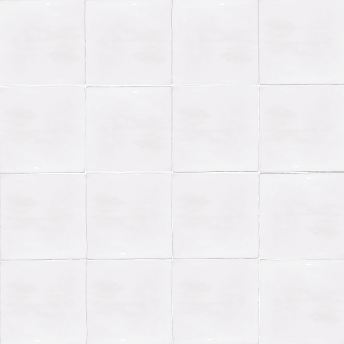 Керамическая плитка L'Antic Colonial Nazari Casablanca Brillo L138001381, цвет белый, поверхность глянцевая, квадрат, 115x115