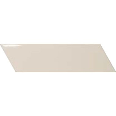 Керамическая плитка Equipe Chevron Wall Cream Right 23362, цвет бежевый, поверхность глянцевая, шеврон, 52x186