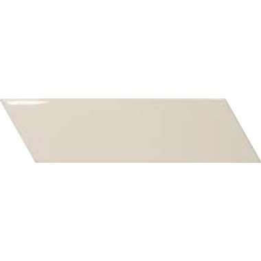 Керамическая плитка Equipe Chevron Wall Cream Right 23362, цвет бежевый, поверхность глянцевая, шеврон, 52x186
