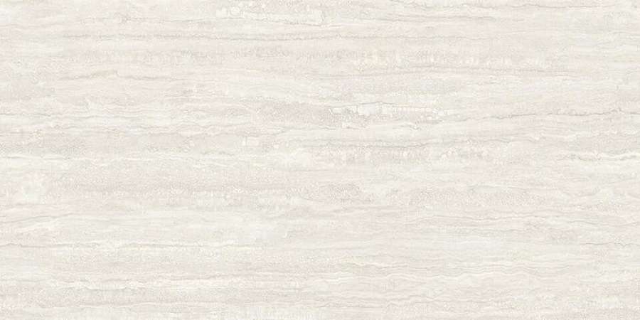 Широкоформатный керамогранит Level Stone Travertino Vein White Naturale EM6L, цвет белый, поверхность матовая, прямоугольник, 1600x3200
