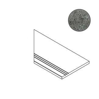 Спецэлементы Italon Genesis Grey Bordo Grip SX 620090000602, цвет серый, поверхность матовая, прямоугольник, 300x600