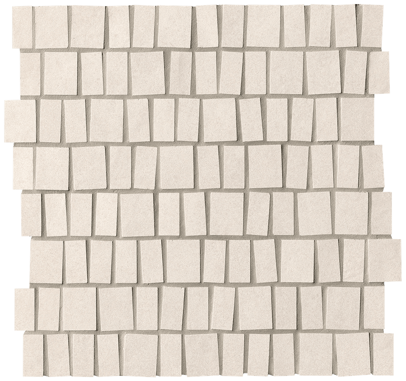 Мозаика Fap Sheer White Bar Mosaico fPDG, цвет белый, поверхность матовая, , 305x305
