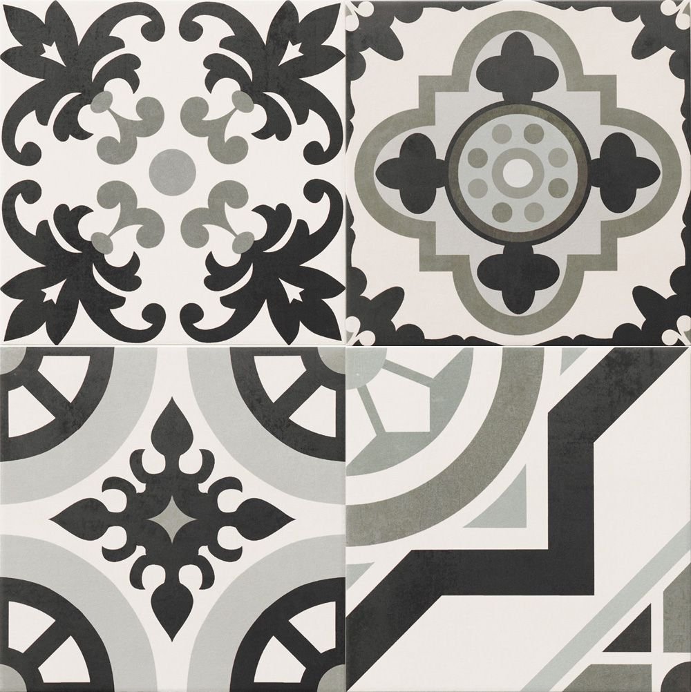 Декоративные элементы Realonda Hanoi Grey RLN0554, цвет серый, поверхность матовая, квадрат, 330x330