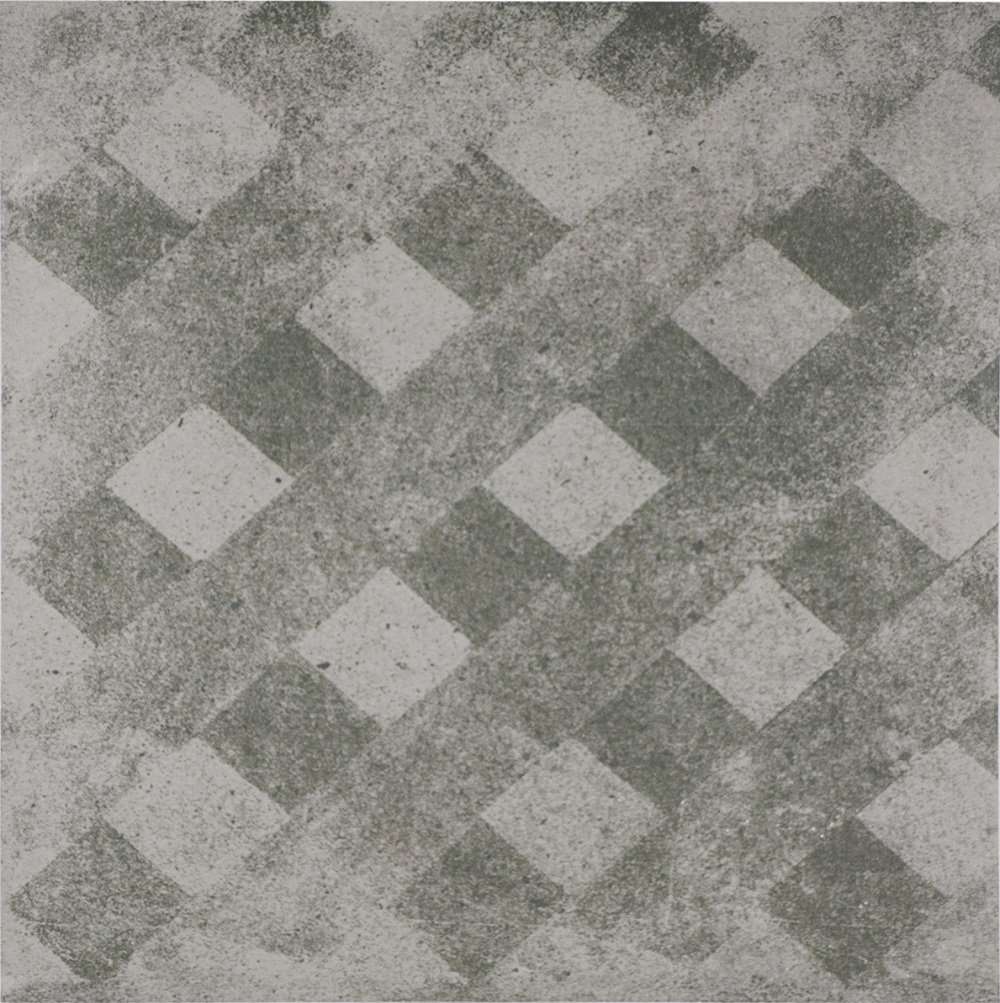 Декоративные элементы Terratinta Betonepoque Clay-Mud Vivienne 09 TTBECM09N, цвет серый, поверхность матовая, квадрат, 200x200