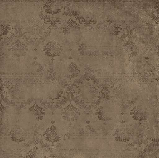 Керамогранит Serenissima Studio 50 Carpet Terracotta Rett 1068459, цвет коричневый, поверхность матовая, квадрат, 600x600