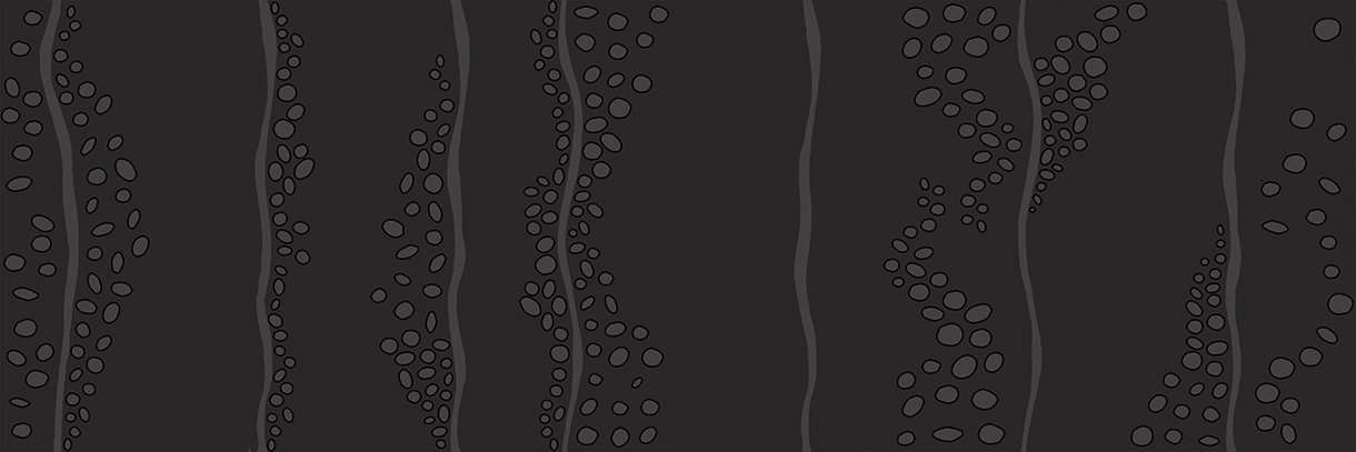 Декоративные элементы Нефрит керамика Эвелин 04-01-1-17-03-04-3060-3, цвет чёрный, поверхность матовая, прямоугольник, 200x600