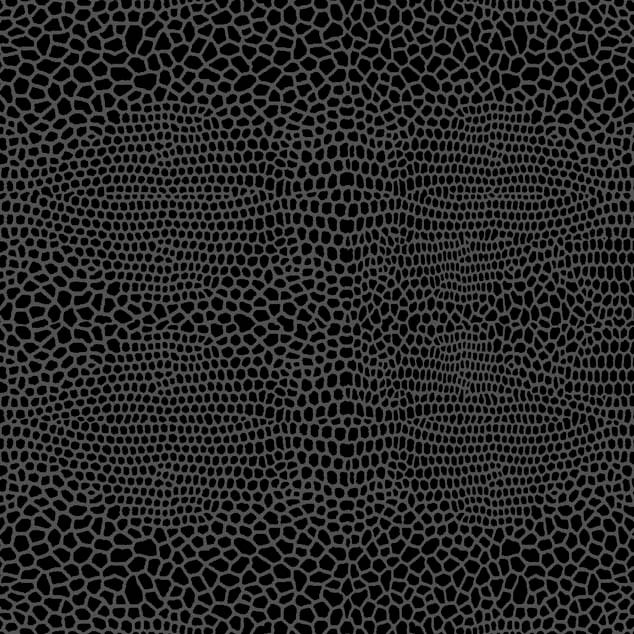 Керамическая плитка Piastrella Анаконда 1П Черная, цвет чёрный, поверхность глянцевая, квадрат, 300x300