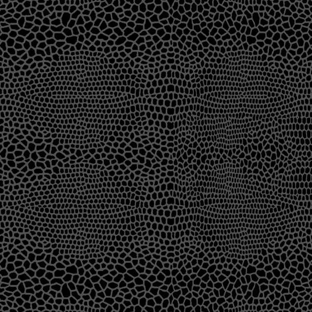 Керамическая плитка Piastrella Анаконда 1П Черная, цвет чёрный, поверхность глянцевая, квадрат, 300x300