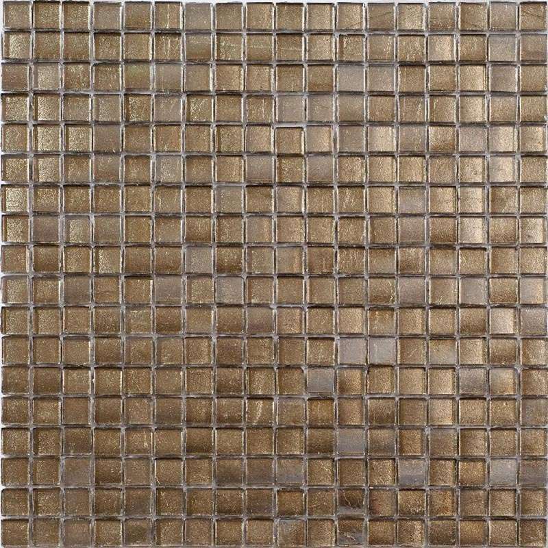 Мозаика Alma Mosaic Beauty BS49, цвет коричневый, поверхность глянцевая, квадрат, 295x295
