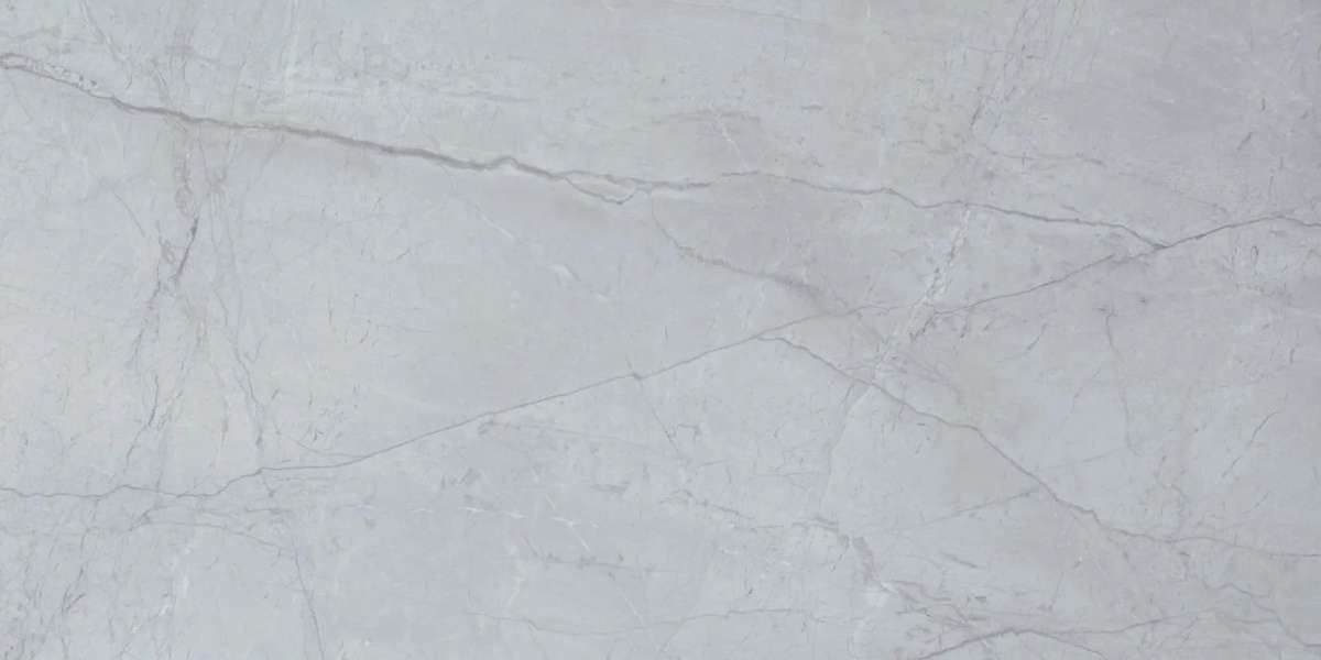 Керамогранит Rak Royal Marble Light Grey Lappato, цвет серый, поверхность лаппатированная, прямоугольник, 600x1200