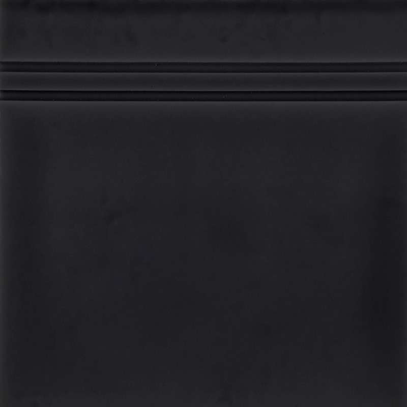 Бордюры Grazia Shades Of Art Zoccolo Charcoal ZOS5, цвет чёрный, поверхность матовая, квадрат, 130x130