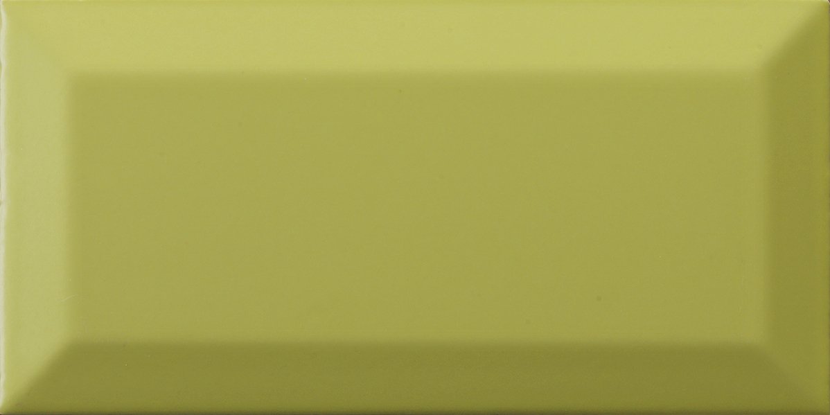 Керамическая плитка Veneto M-10 Verde, цвет зелёный, поверхность глянцевая, кабанчик, 100x200