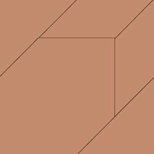 Керамогранит Mutina Tierras Sand Trio PUTM05, цвет коричневый, поверхность матовая, квадрат, 1200x1200