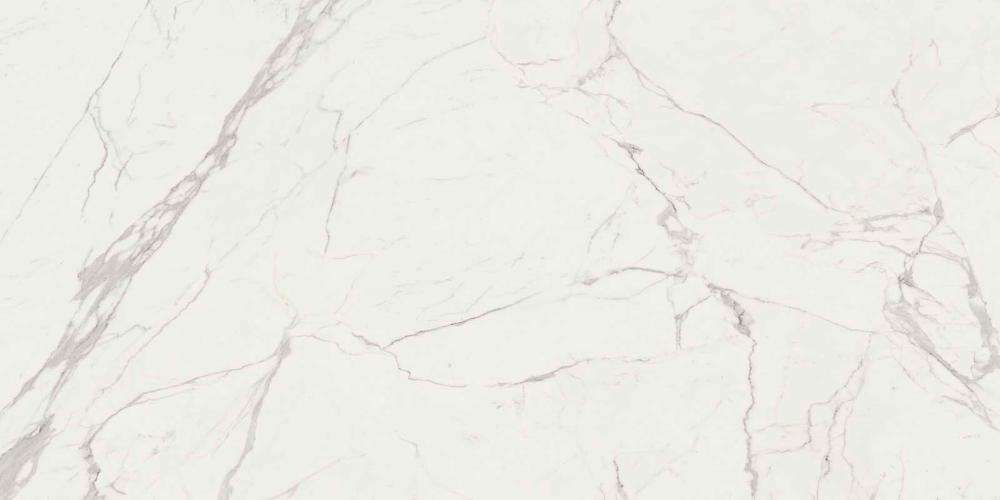 Широкоформатный керамогранит Marazzi Italy Grande Marble Look Statuario Lux M10L, цвет белый, поверхность полированная, прямоугольник, 1620x3240