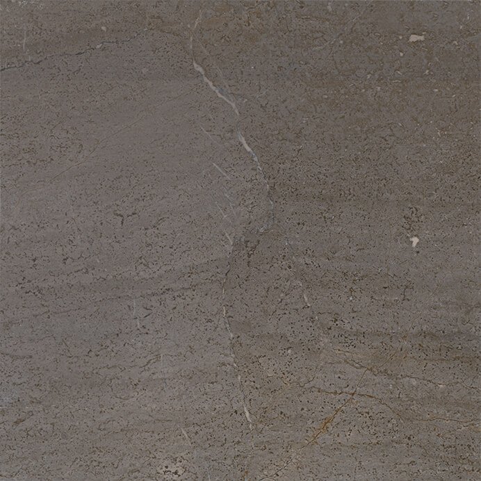 Керамогранит Porcelanosa Milano Grafito Pulido, цвет коричневый, поверхность полированная, квадрат, 596x596