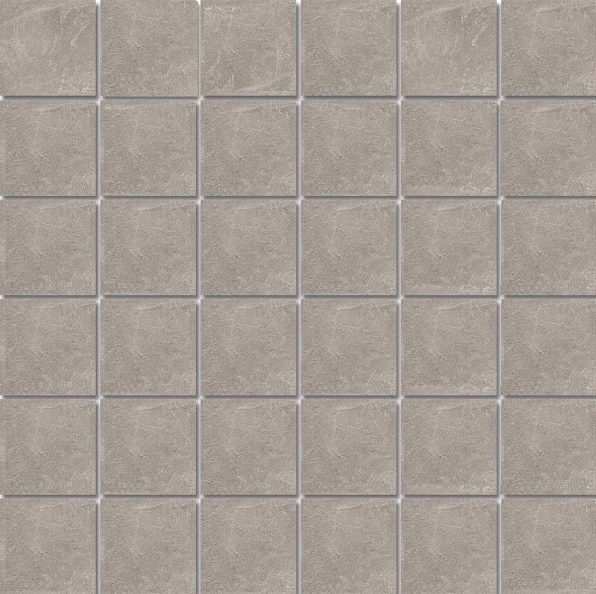 Мозаика Kerama Marazzi Декор Про Стоун серый мозаичный DD200420\MM, цвет серый, поверхность матовая, квадрат, 300x300