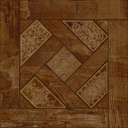 Керамическая плитка Estile Arles Tiera, цвет коричневый, поверхность матовая, квадрат, 450x450