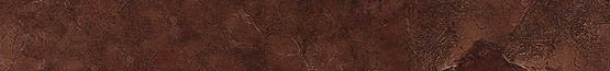 Бордюры Caramelle Mosaic Venezia Brown Pol Listello, цвет коричневый, поверхность глянцевая полированная, прямоугольник, 70x600