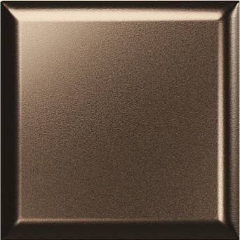 Керамическая плитка Baldocer Diva Bronce, цвет коричневый, поверхность матовая, квадрат, 150x150