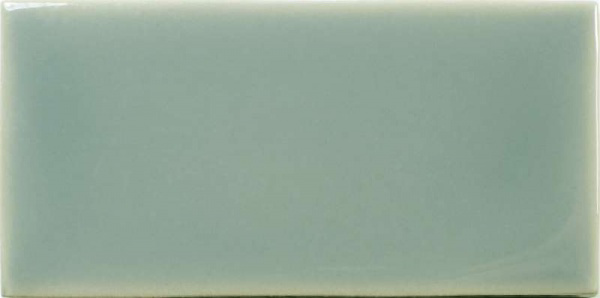 Керамическая плитка Wow Fayenza Fern 127936, цвет зелёный, поверхность глянцевая, кабанчик, 62x125