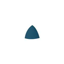 Спецэлементы Cinca Color Line Ocean Blue Boiserie Angle 0443/007, цвет синий, поверхность глянцевая, квадрат, 20x20