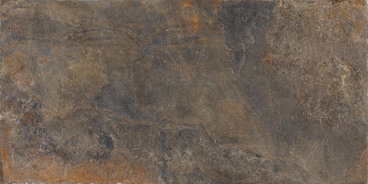 Керамогранит RHS Rondine Ardesie Multicolor Ret J86979, цвет коричневый, поверхность матовая, квадрат, 600x1200