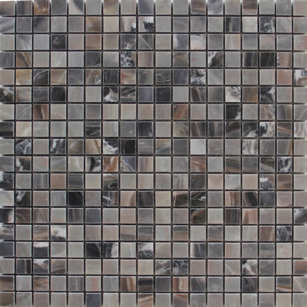 Мозаика Premium Marble Louis Grey Polished, цвет серый, поверхность полированная, квадрат, 300x300