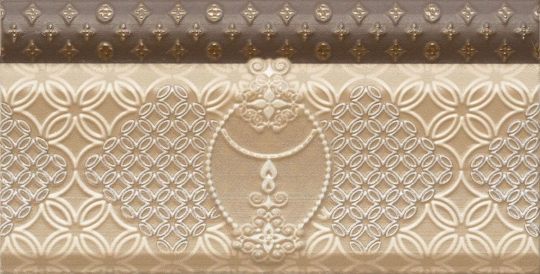 Бордюры Atlantic Tiles Deneuve Zocalo Majestueux, цвет коричневый, поверхность матовая, прямоугольник, 150x295